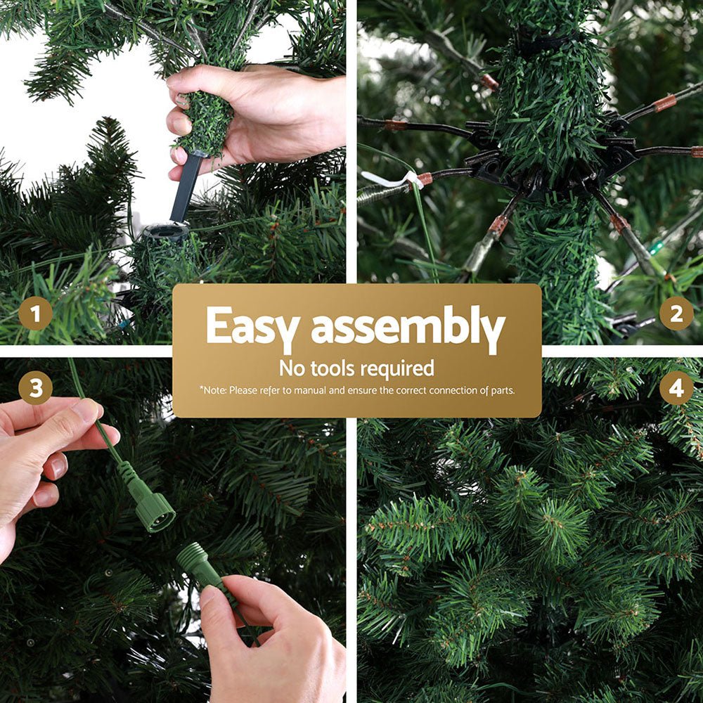 Christmas Tree 2.7M LED Xmas Tree Party Decorations 2590 Tips - Occasions > Christmas > Christmas Trees - Bedzy Australia