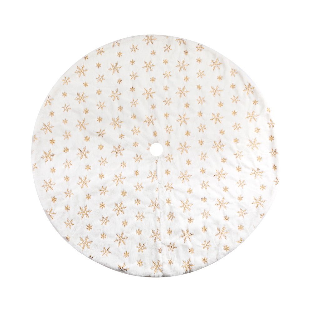 Christmas Tree Skirt 120cm Snowflake Ornaments Xmas Decorations - Occasions > Christmas > Christmas Decorations - Bedzy Australia