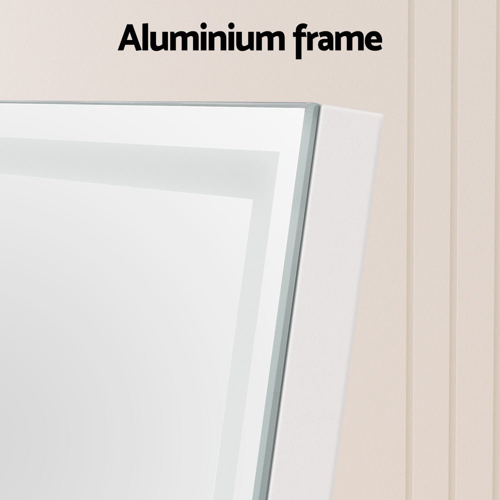 Embellir Full-Length Floor Wall Mirrors LED Light - Health & Beauty > Makeup Mirrors - Bedzy Australia