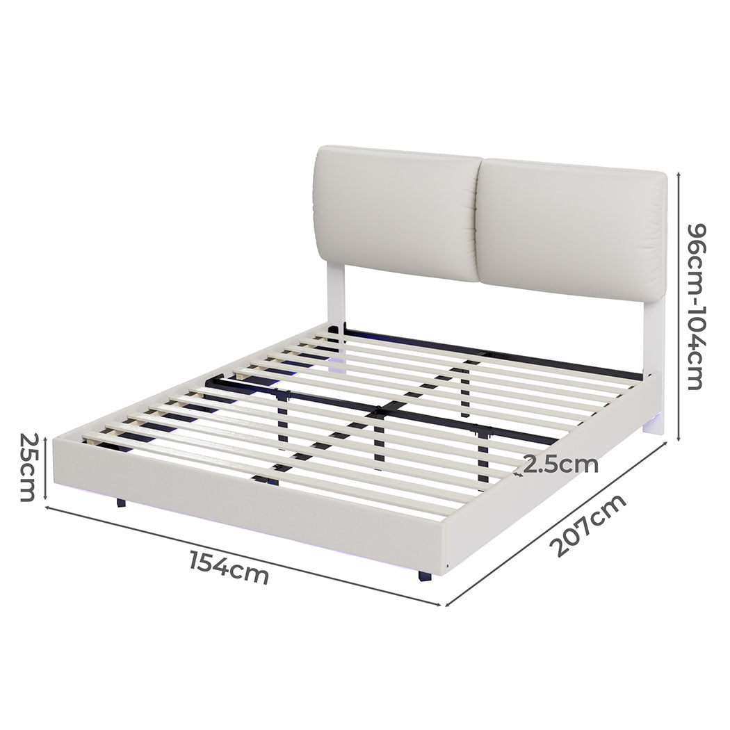Levede Queen Floating Bed Frame-1954802405497507842