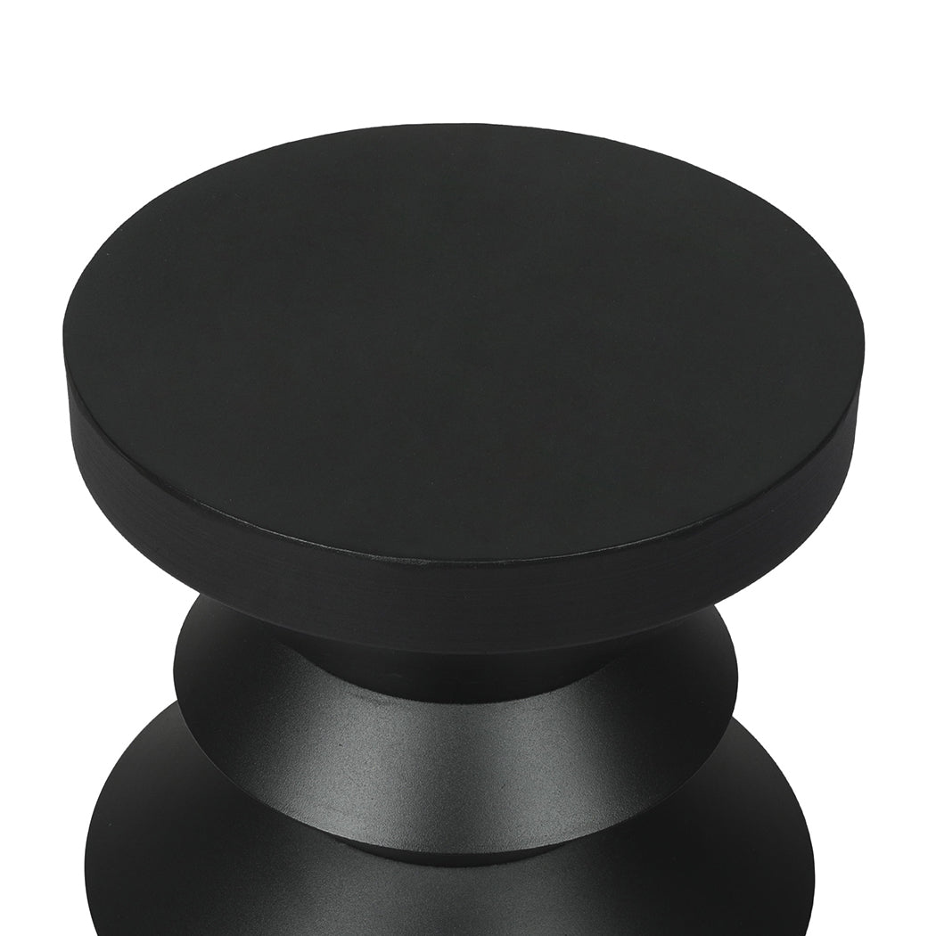 Levede Side Table Round End Bedside-1954802990393200644