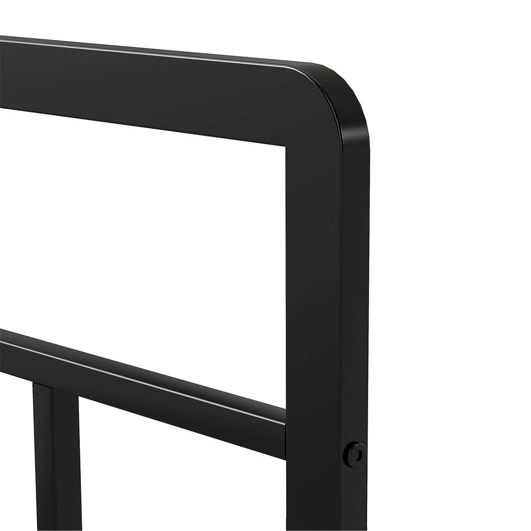 Levede Double Bed Frame Metal Base Platform Headboard Heavy Duty Mass Storage-2102558126015385605