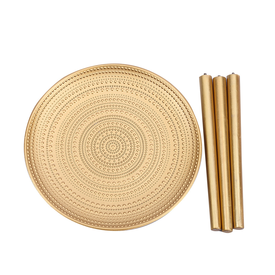 Levede Side Table Coffee Bedside End Golden-1954802978661732357