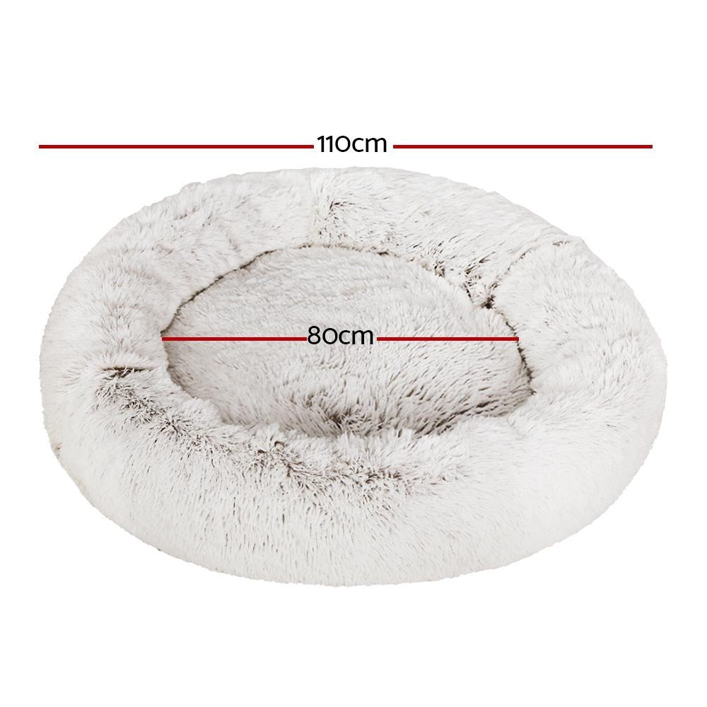 i.Pet Pet Bed Dog Bed Cat Calming Extra Large 110cm Sleeping Comfy Washable - Pet Care > Dog Supplies - Bedzy Australia