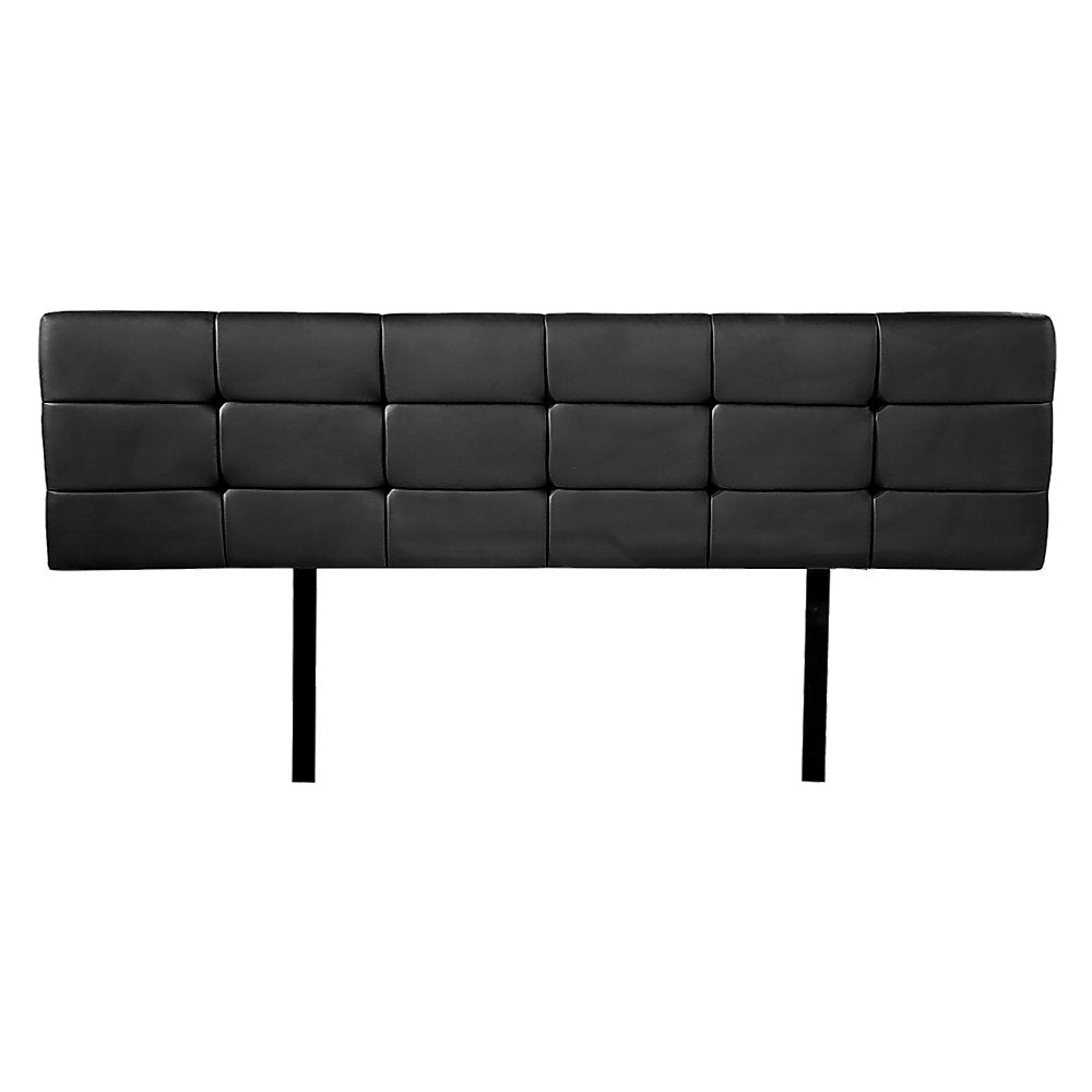 King Size | Deluxe Headboard Bedhead (Black) - Bedzy Australia