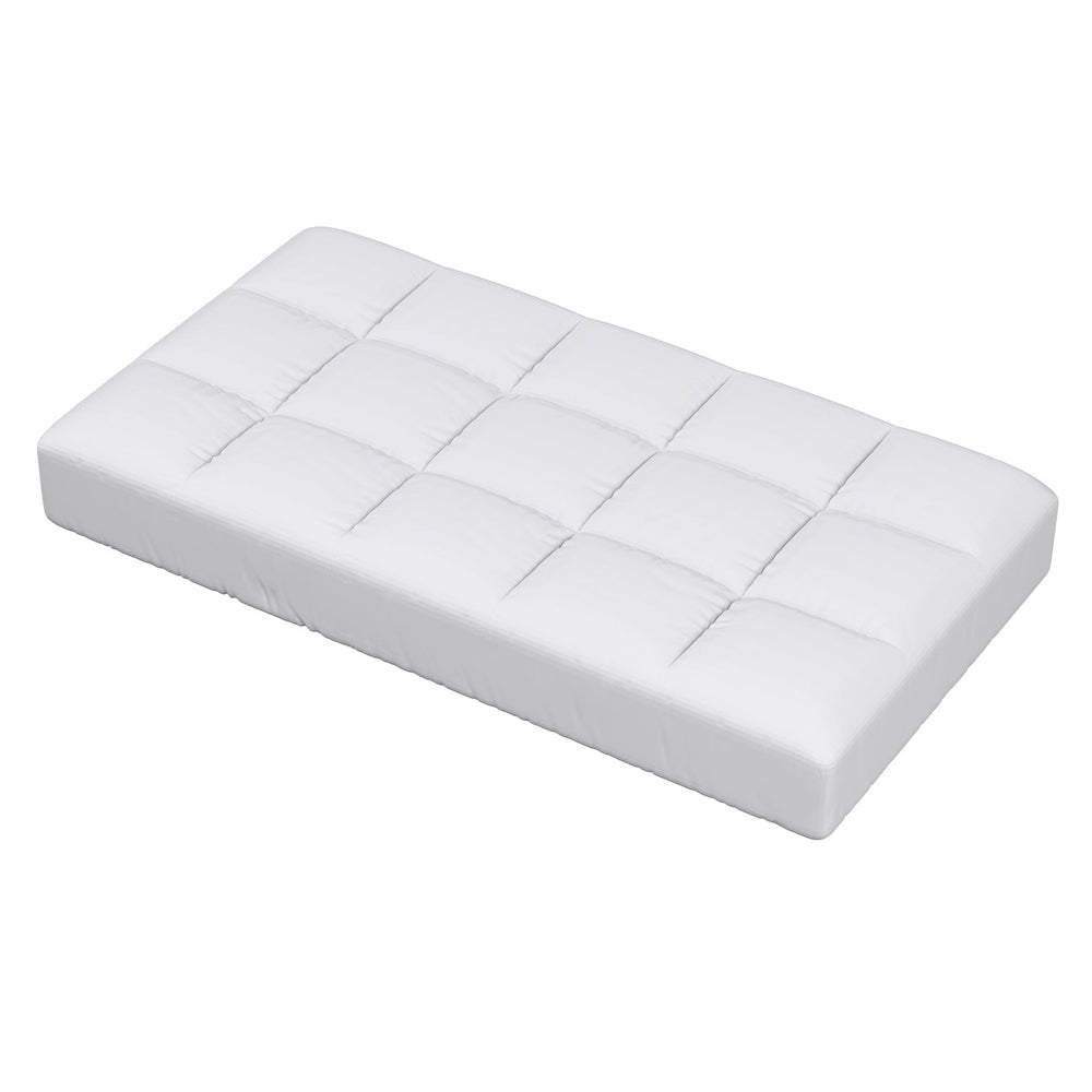 Mattress Topper Pillowtop Bamboo Cot - Home & Garden > Bedding - Bedzy Australia