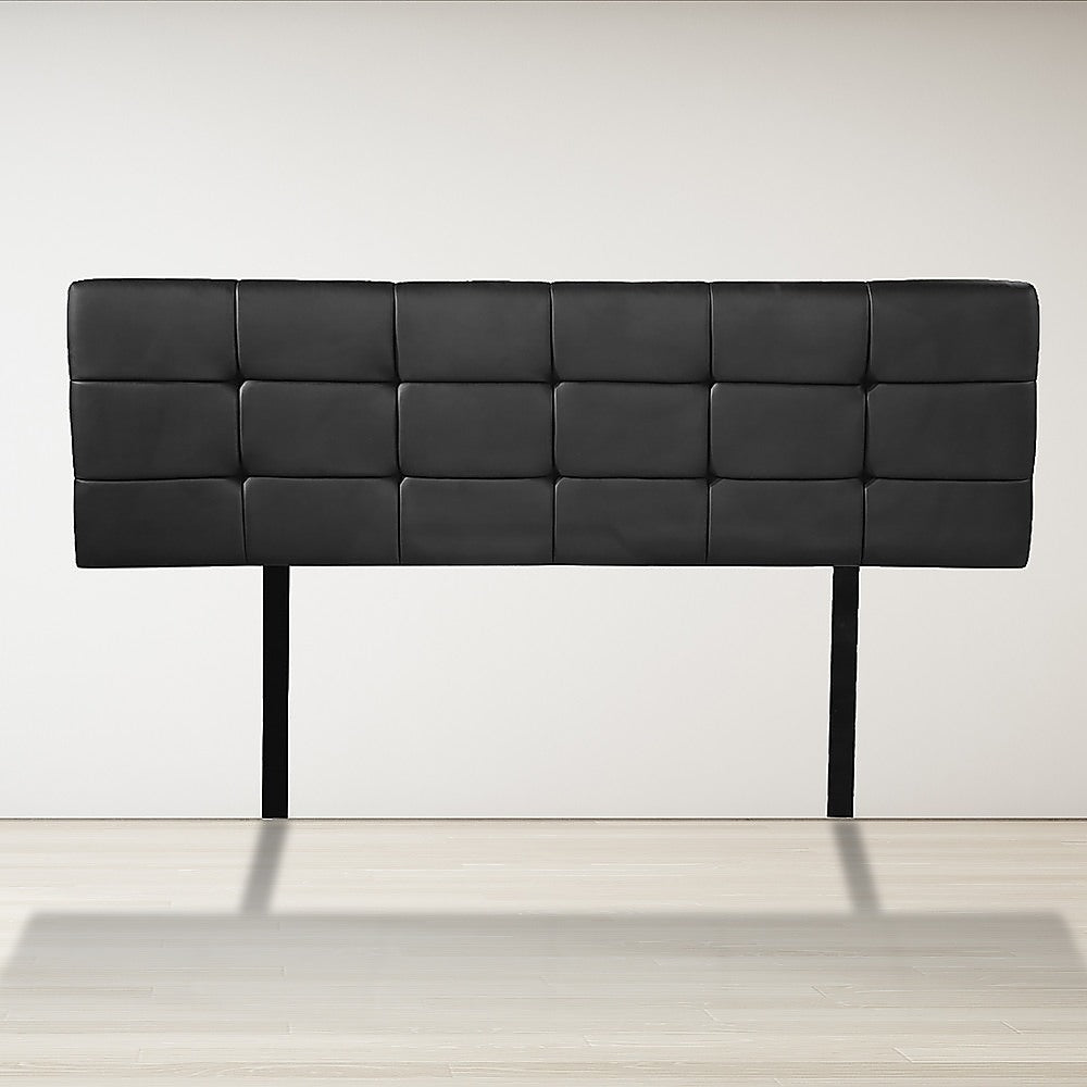 Queen Size | Deluxe Headboard Bedhead (Black) - Bedzy Australia