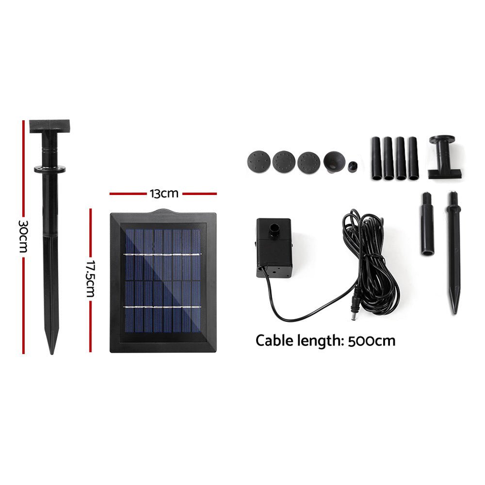 Solar Pond Pump 4FT - Home & Garden > Fountains - Bedzy Australia