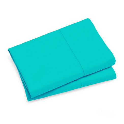 1000TC Premium Ultra Soft Standrad size Pillowcases 2-Pack - Teal - Home & Garden > Bedding - Bedzy Australia