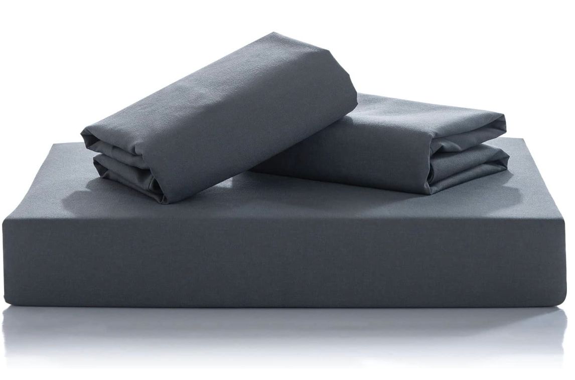 1000TC Reversible Super King Size Grey Duvet Doona Quilt Cover Set - Home & Garden > Bedding - Bedzy Australia