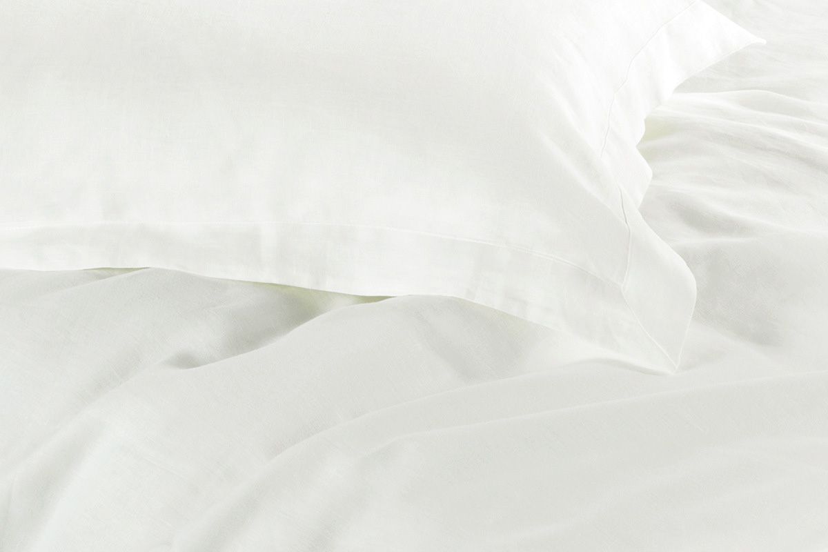 1000TC Tailored King Single Size White Duvet Doona Quilt Cover Set - Home & Garden > Bedding - Bedzy Australia