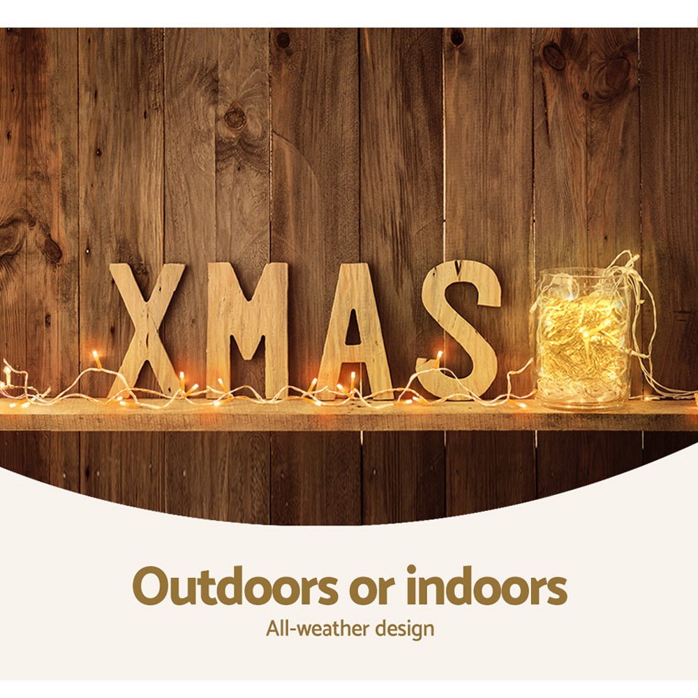 100M 500 LED Christmas String Lights Warm White - Bedzy Australia