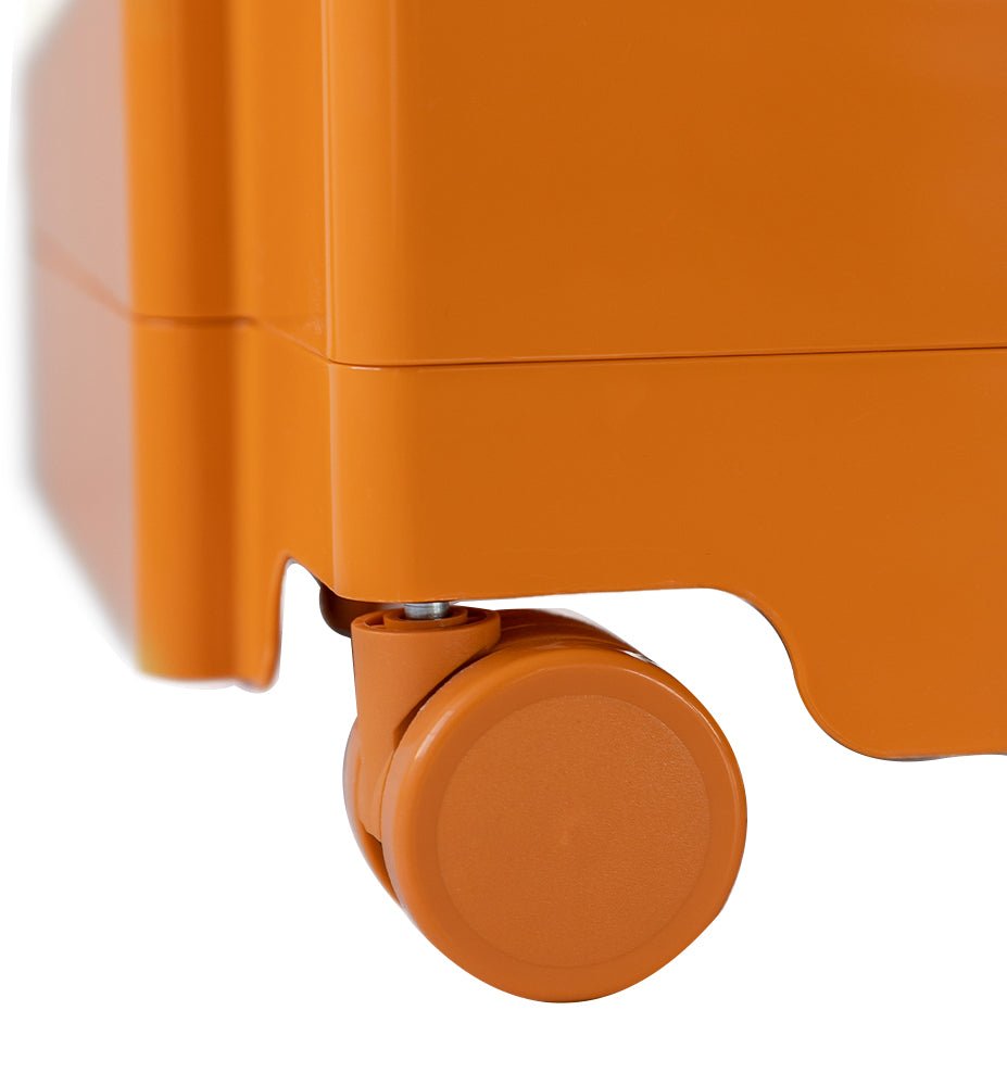 3 Tier Bedside Table Organizer Orange - Bedzy Australia
