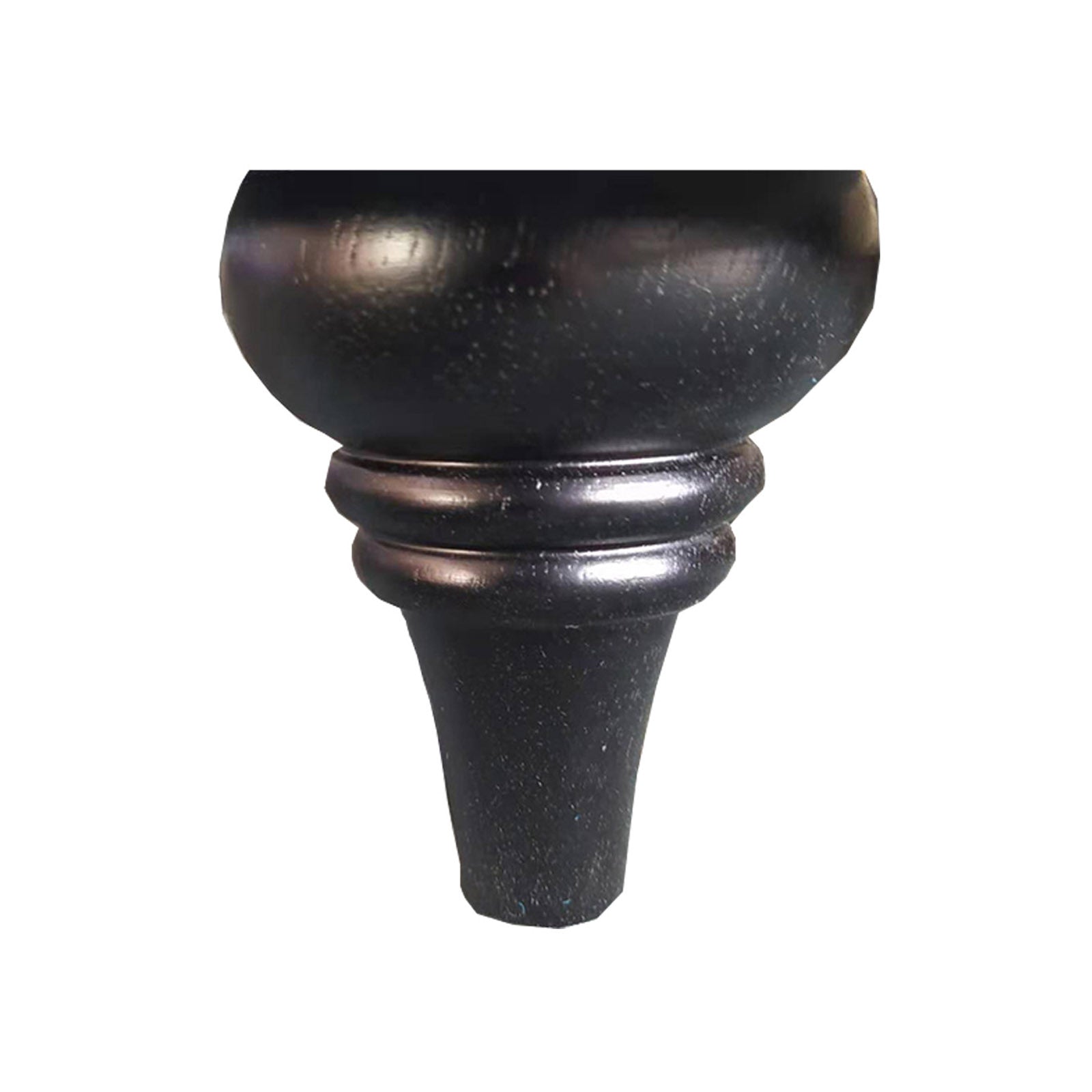 Bedzy Luxe Royal Sleigh King Size Bed Frame - Grey Velvet - Furniture > Bedroom - Bedzy Australia