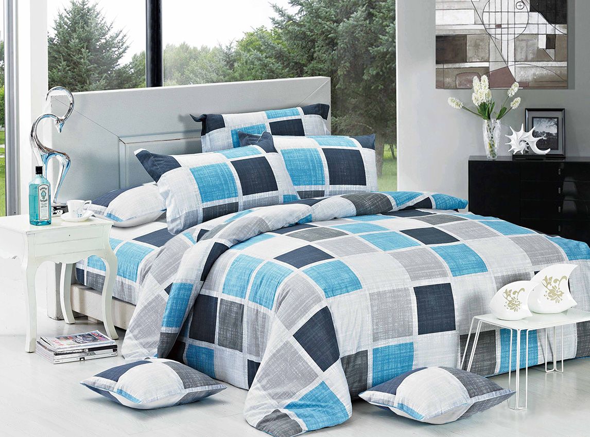Brinty Queen Size Duvet Doona Quilt Cover Set - Home & Garden > Bedding - Bedzy Australia