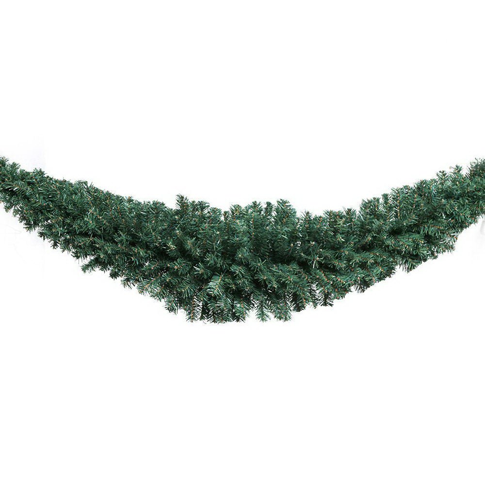 Christmas Garland 1.8M Xmas Tree Decoration Green - Bedzy Australia