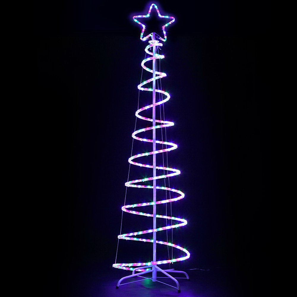 Christmas LED Motif Light 1.88M Tree Waterproof Colourful - Bedzy Australia