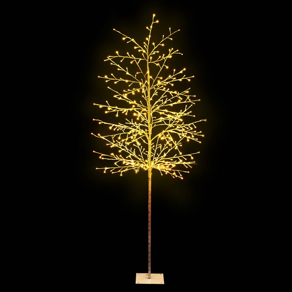 Christmas Tree 2.1M 480 LED Trees With Lights Warm White - Bedzy Australia