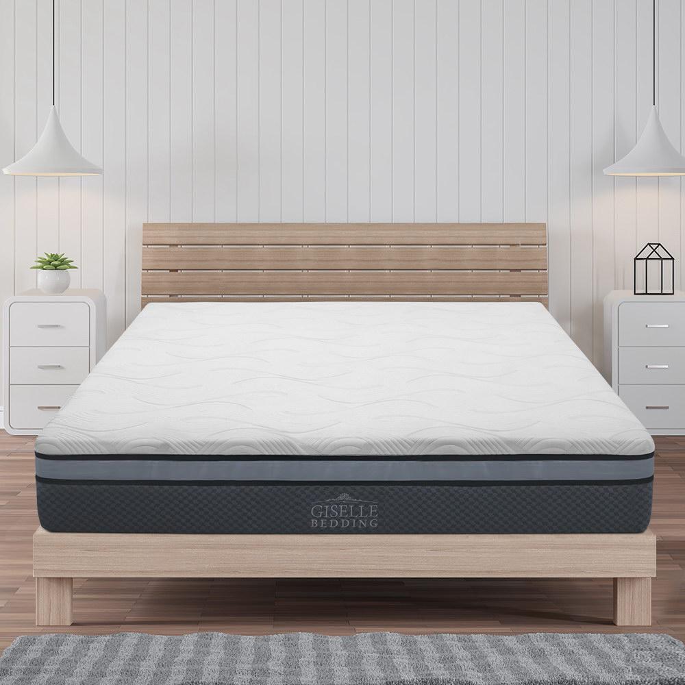 Cool Gel Memory Foam Mattress King Single Size - Bedzy Australia
