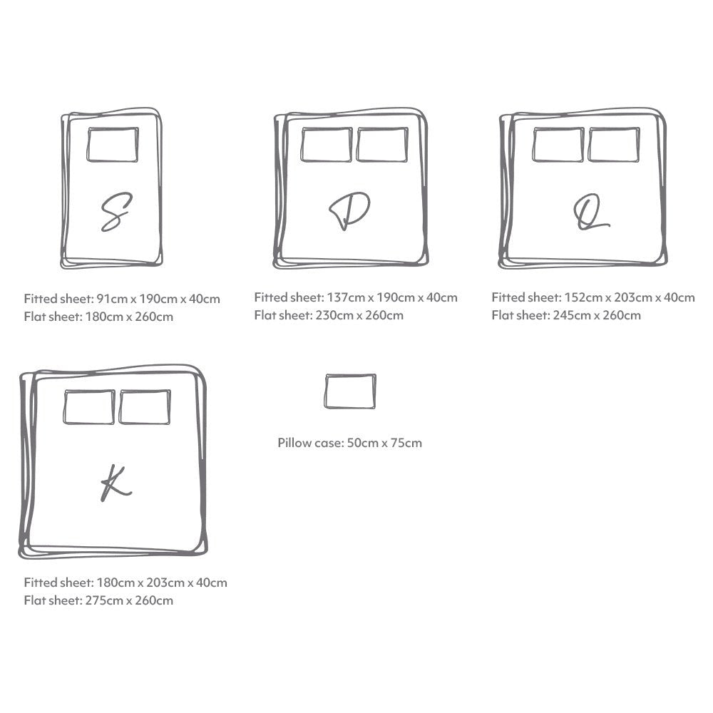 Deluxe Sheet Set Bed Sheets Set Single Flat Cover Pillow Case Black Essential - Bedzy Australia