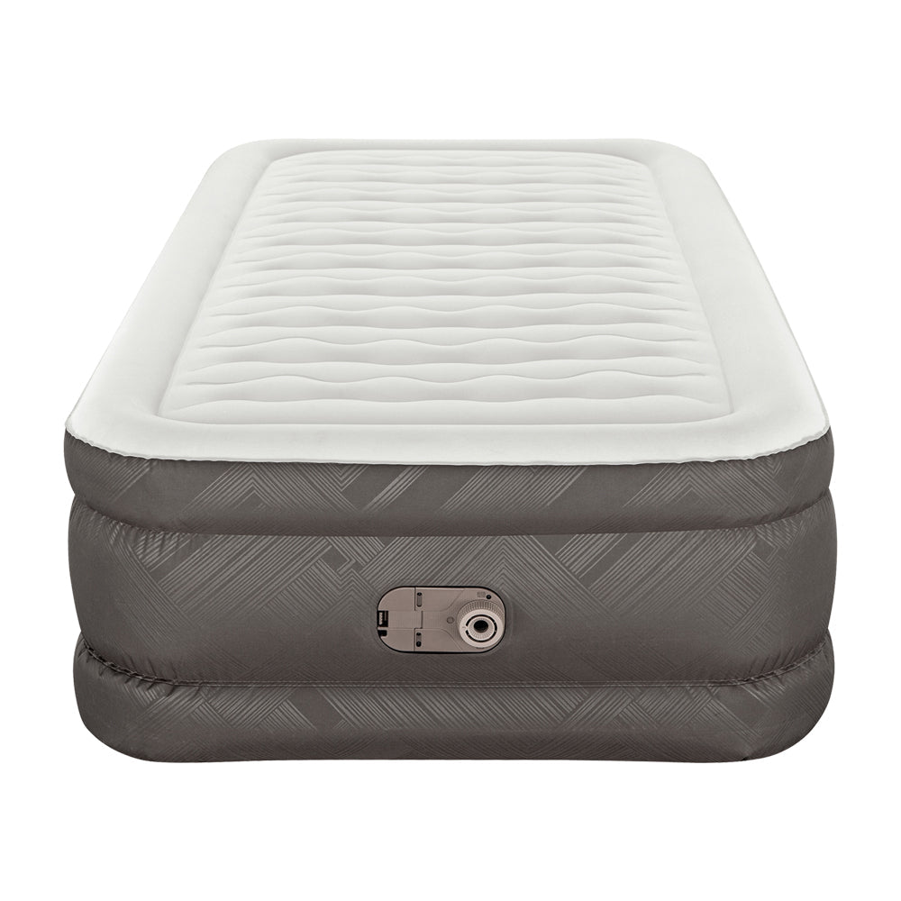 46 CM Thickness Fortech™ Air Bed Inflatable Mattress with Built in Pump - Single Size - Outdoor > Camping - Bedzy Australia