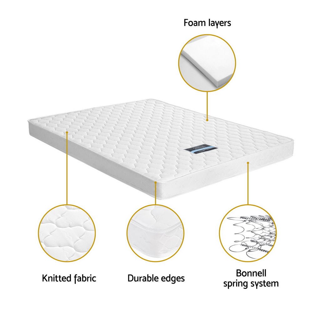 Arina Series Tight Top Mattress 13cm Thick - Double - Furniture > Mattresses - Bedzy Australia