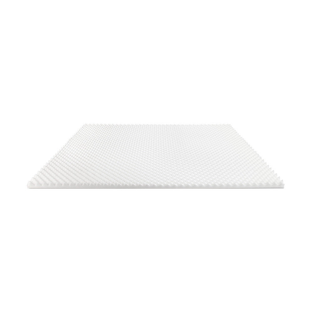 Giselle Bedding Mattress Topper Egg Crate Foam Toppers Bed Protector Underlay D - Furniture > Mattresses - Bedzy Australia