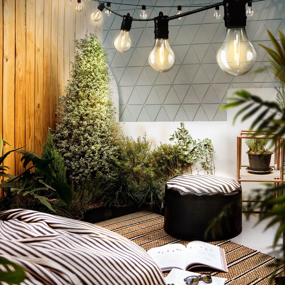 77m Festoon String Lights LED Outdoor Wedding Party Garden Decor - Bedzy Australia