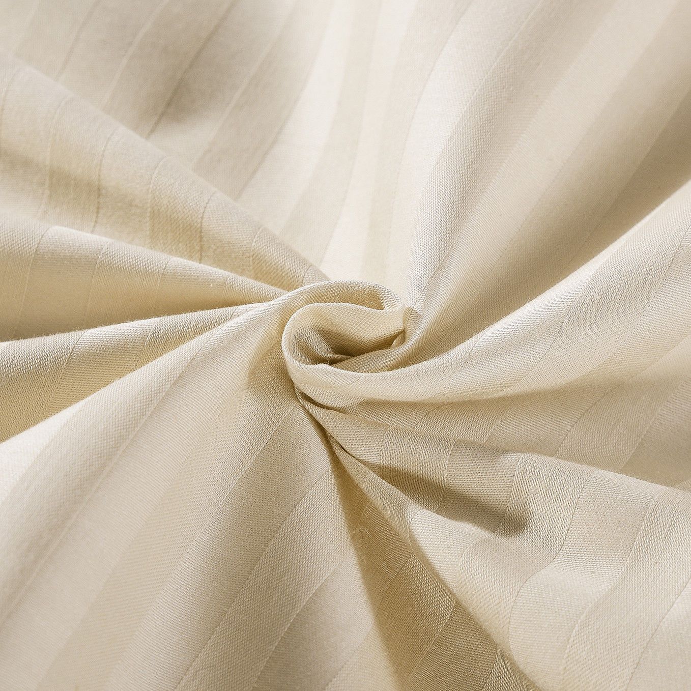 Kensington 1200 Thread Count 100% Egyptian Cotton Sheet Set Stripe Hotel Grade Queen Sand - Bedzy Australia