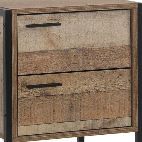 Mascot Bedside Table Oak Colour - Bedzy Australia
