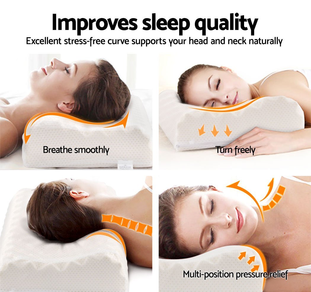 Natural Latex Pillow - Bedzy Australia