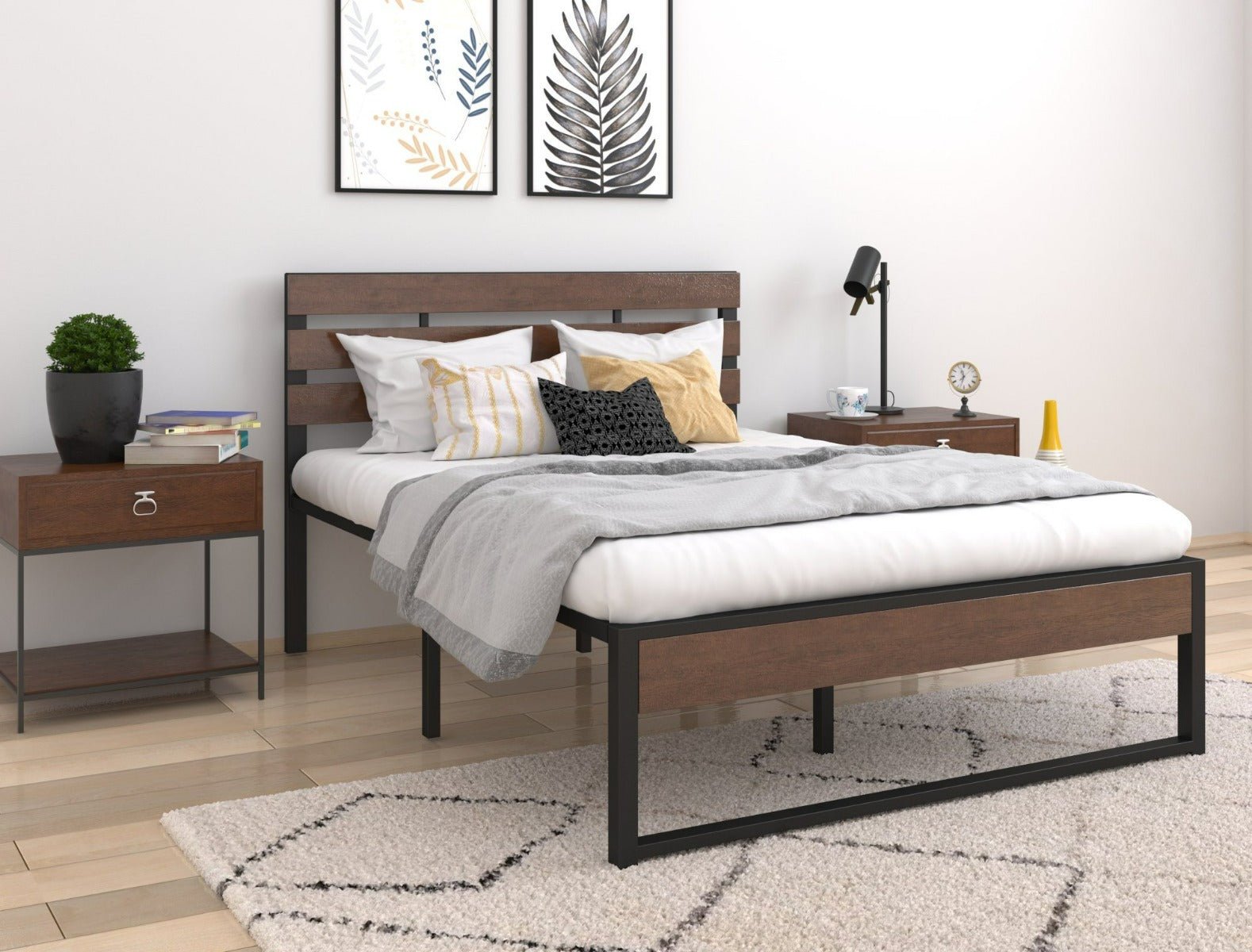 Ora Bed Frame Double - Bedzy Australia