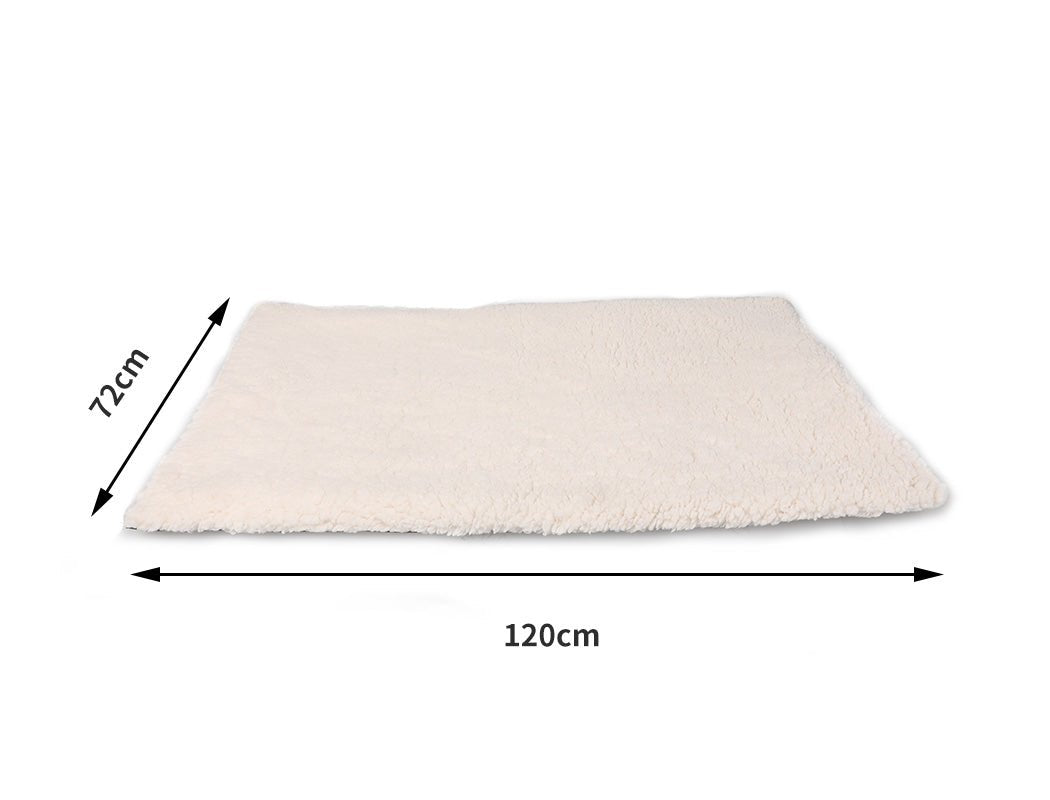 Pet Bed Dog Beds Bedding Heated Pet Bed Soft Mattress Cushion Pillow Mat L - Bedzy Australia