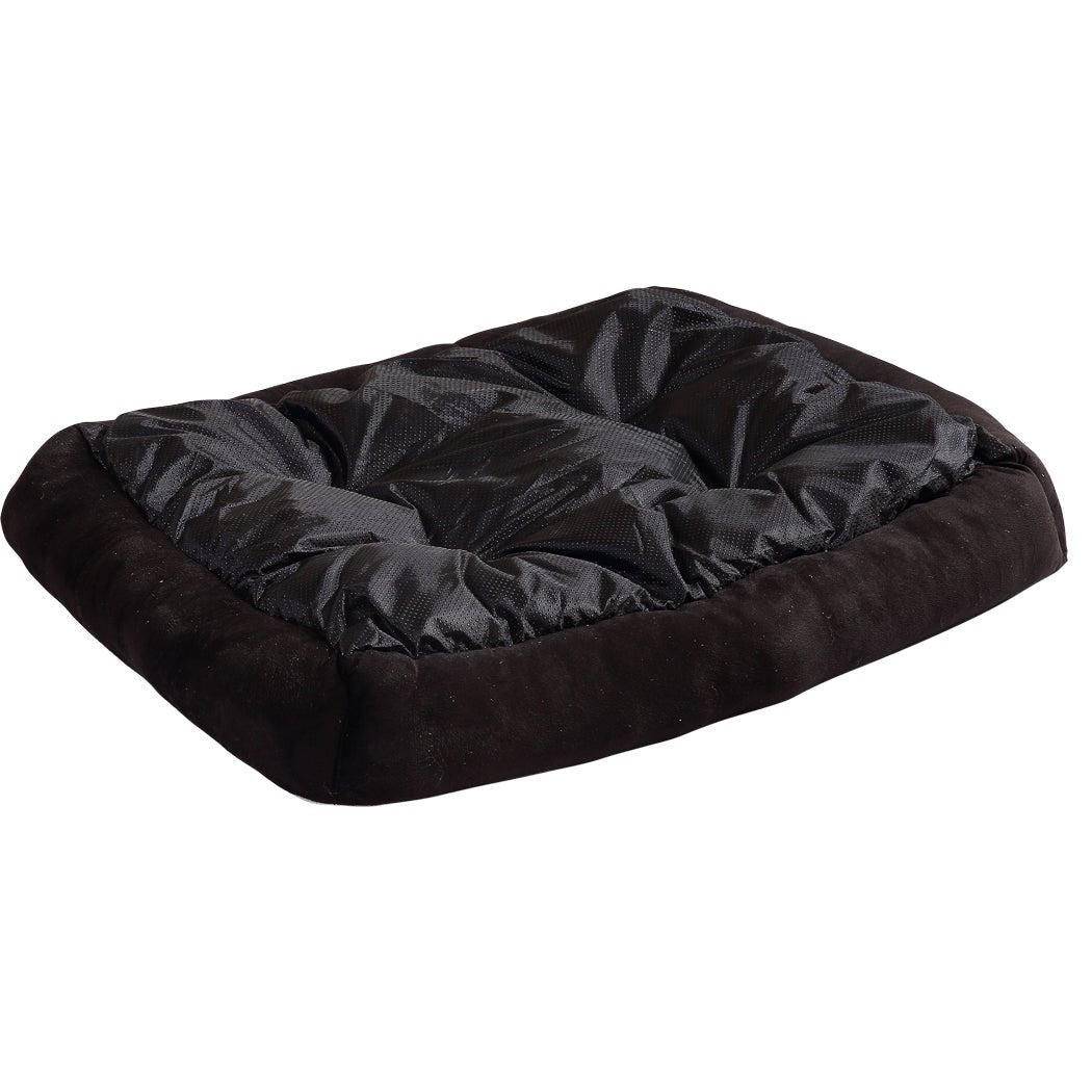 Pet Bed Dog Beds Bedding Mattress Mat Cushion Soft Pad Pads Mats L Black - Bedzy Australia