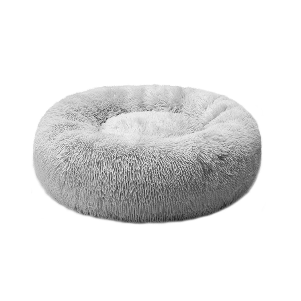 Pet Bed Dog Beds Mattress Bedding Cat Pad Mat Cushion Winter L Grey - Bedzy Australia