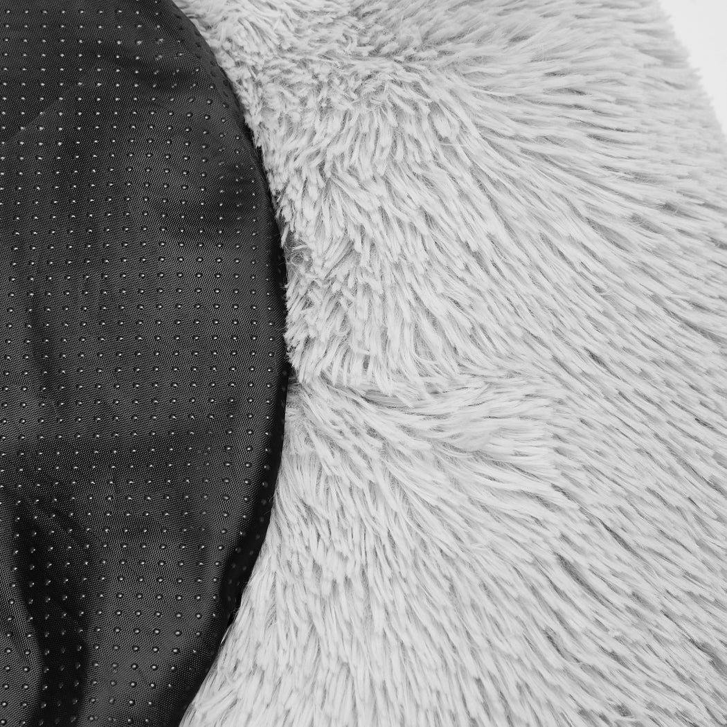 Pet Bed Dog Beds Mattress Bedding Cat Pad Mat Cushion Winter M Grey - Bedzy Australia