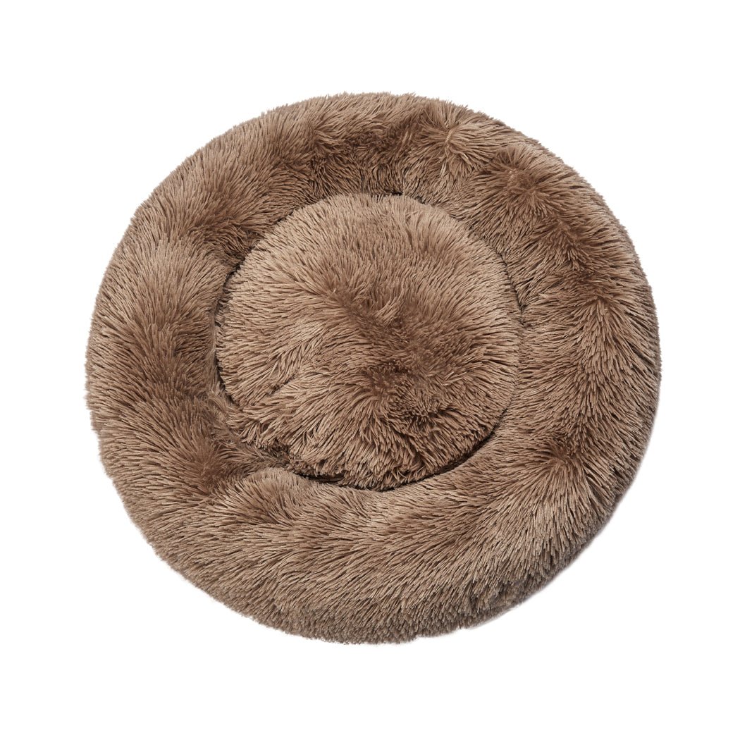 Pet Bed Mattress Dog Beds Bedding Cat Pad Mat Cushion Winter XXL Brown - Bedzy Australia