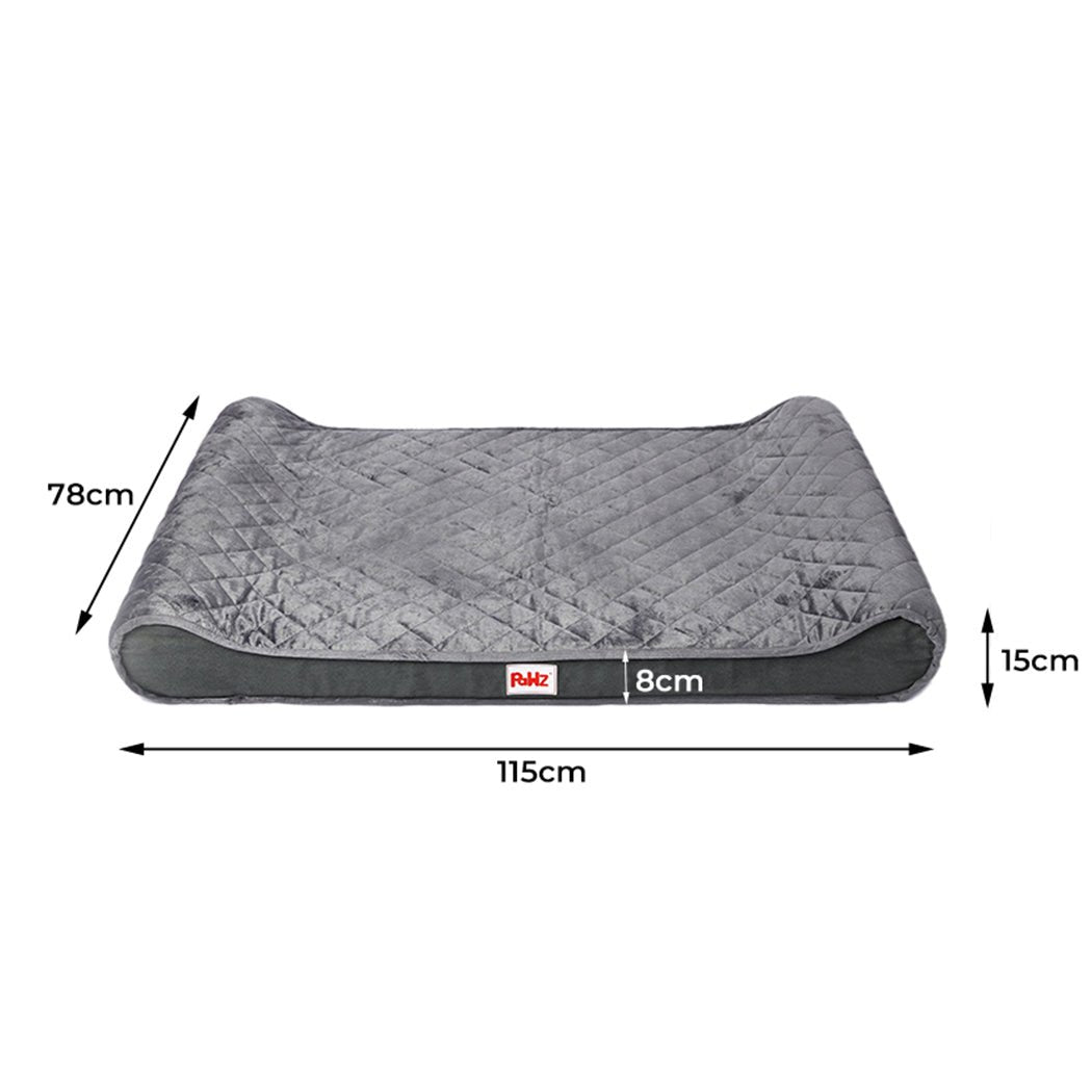 Pet Bed Orthopedic Dog Beds Bedding Soft Warm Mat Mattress Nest Cushion L - Bedzy Australia