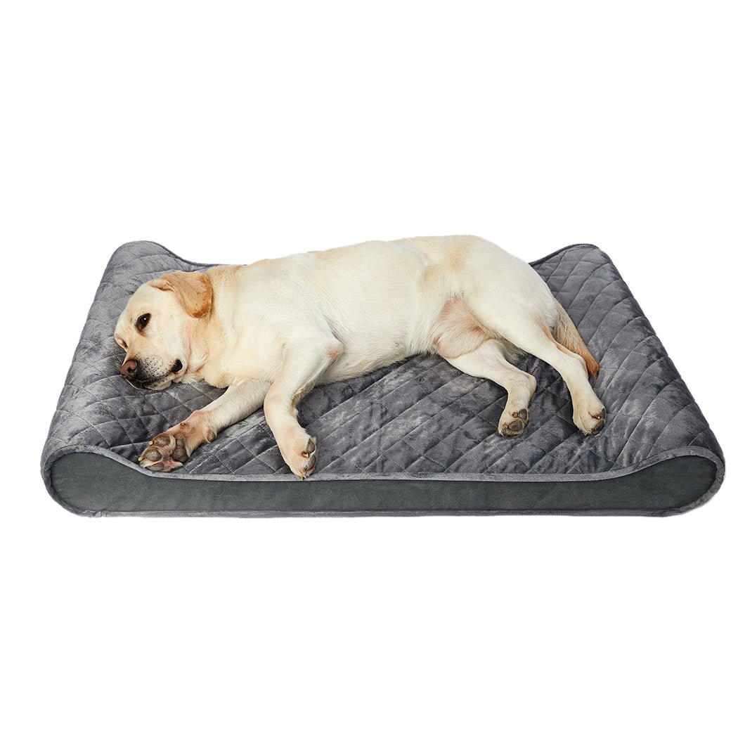 Pet Bed Orthopedic Dog Beds Bedding Soft Warm Mat Mattress Nest Cushion L - Bedzy Australia