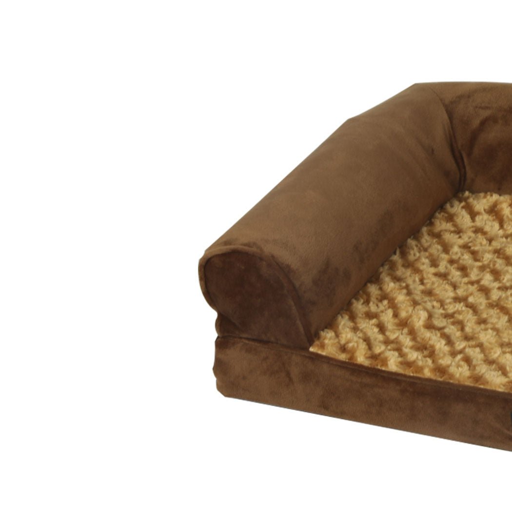 Pet Bed Sofa Dog Bedding Soft Warm Mattress Cushion Pillow Mat Plush XL - Bedzy Australia