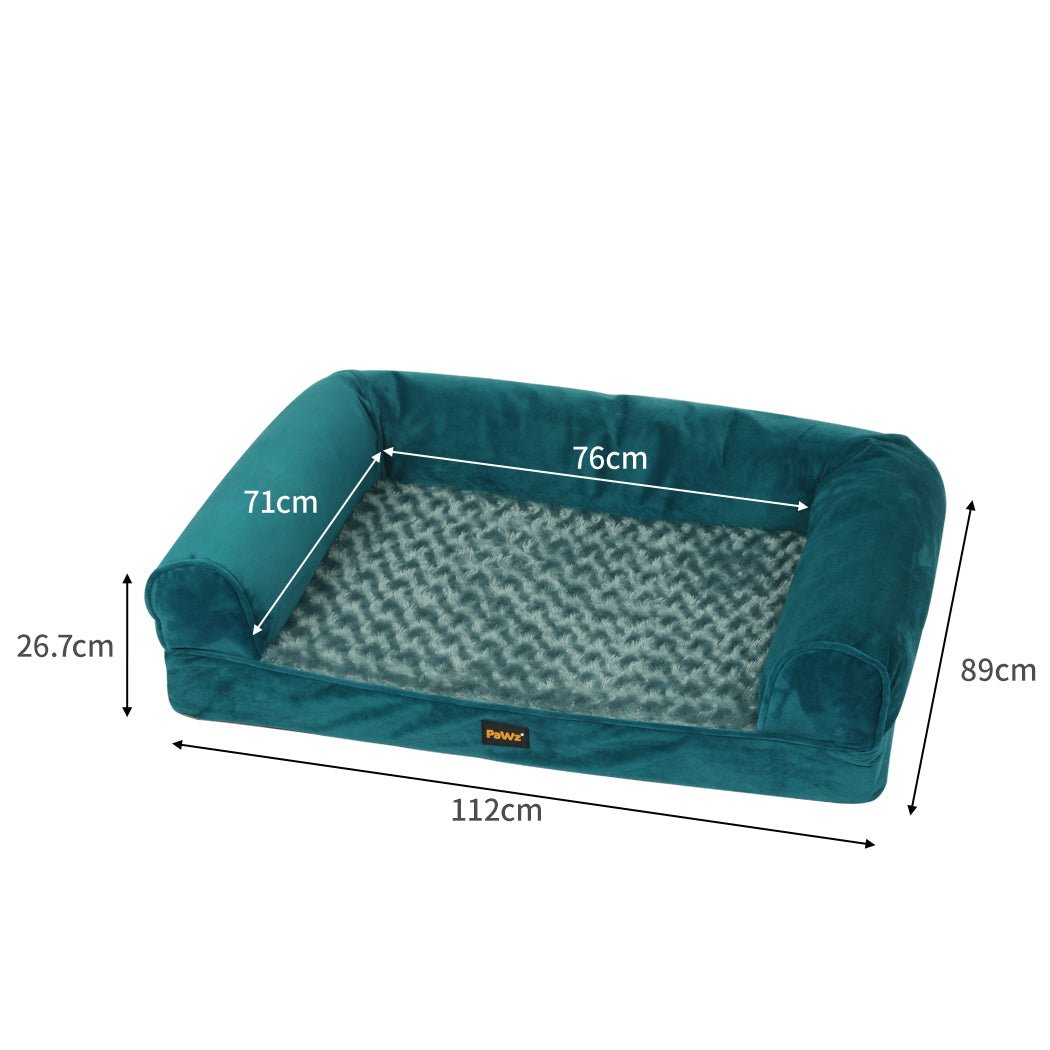 Pet Bed Sofa Dog Bedding Soft Warm Mattress Cushion Pillow Mat Plush XL - Bedzy Australia