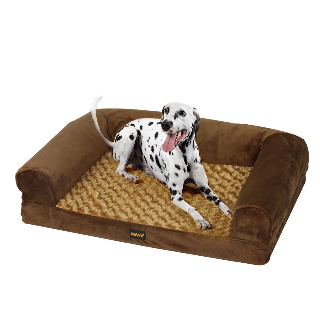 Pet Bed Sofa Dog Bedding Soft Warm Mattress Cushion Pillow Mat Plush XL - Bedzy Australia