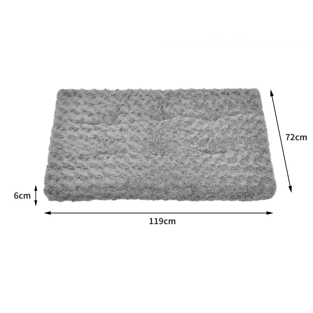 Pet Bed Dog Beds Bedding Soft Warm Mattress Cushion Pillow Mat Velvet XL - Bedzy Australia
