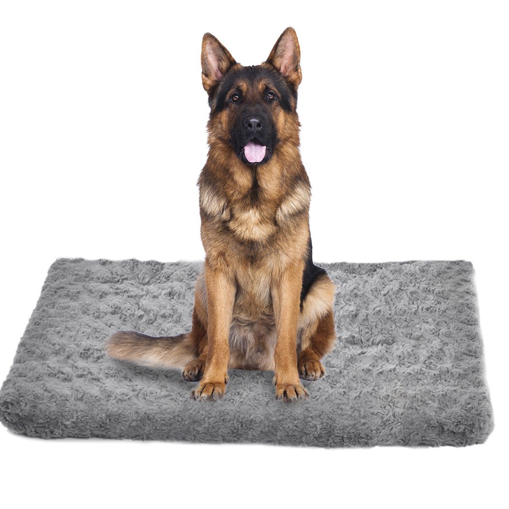 Pet Bed Dog Beds Bedding Soft Warm Mattress Cushion Pillow Mat Velvet XL - Bedzy Australia