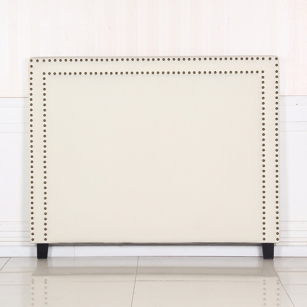 Queen Size | Enzo Headboard (White) - Bedzy Australia