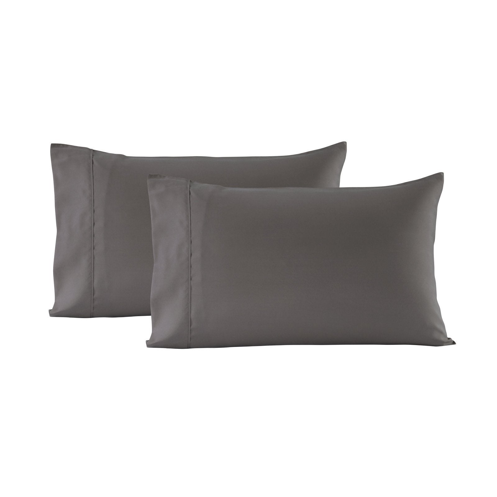 Royal Comfort 1200 Thread Count Sheet Set 4 Piece Ultra Soft Satin Weave Finish King Charcoal - Bedzy Australia