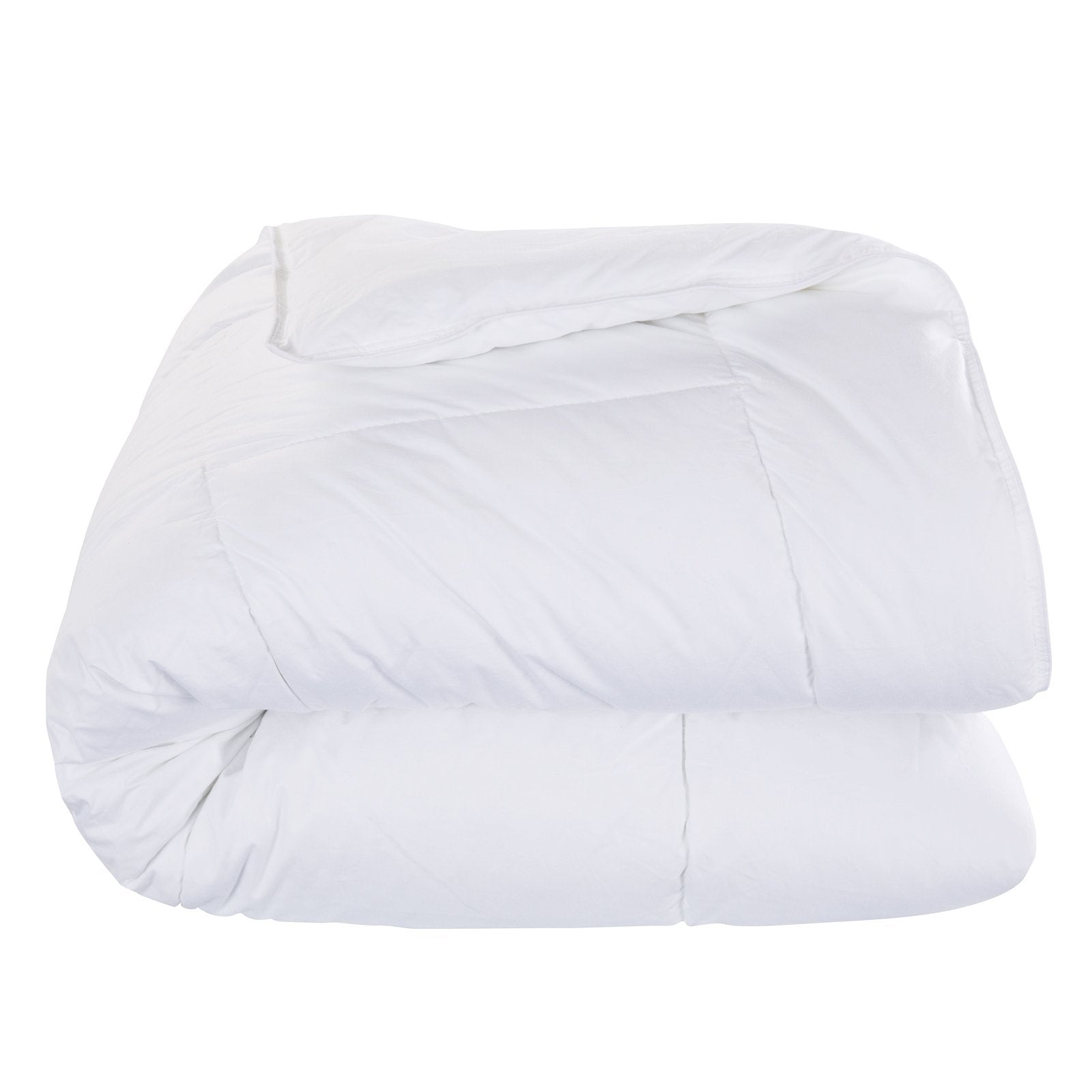 Royal Comfort 800GSM Quilt Down Alternative Doona Duvet Cotton Cover Hotel Grade Queen White - Bedzy Australia