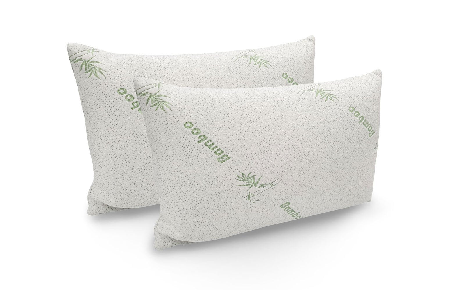 Royal Comfort Bamboo Blend Sheet Set 1000TC and Bamboo Pillows 2 Pack Ultra Soft Queen Warm Grey - Bedzy Australia