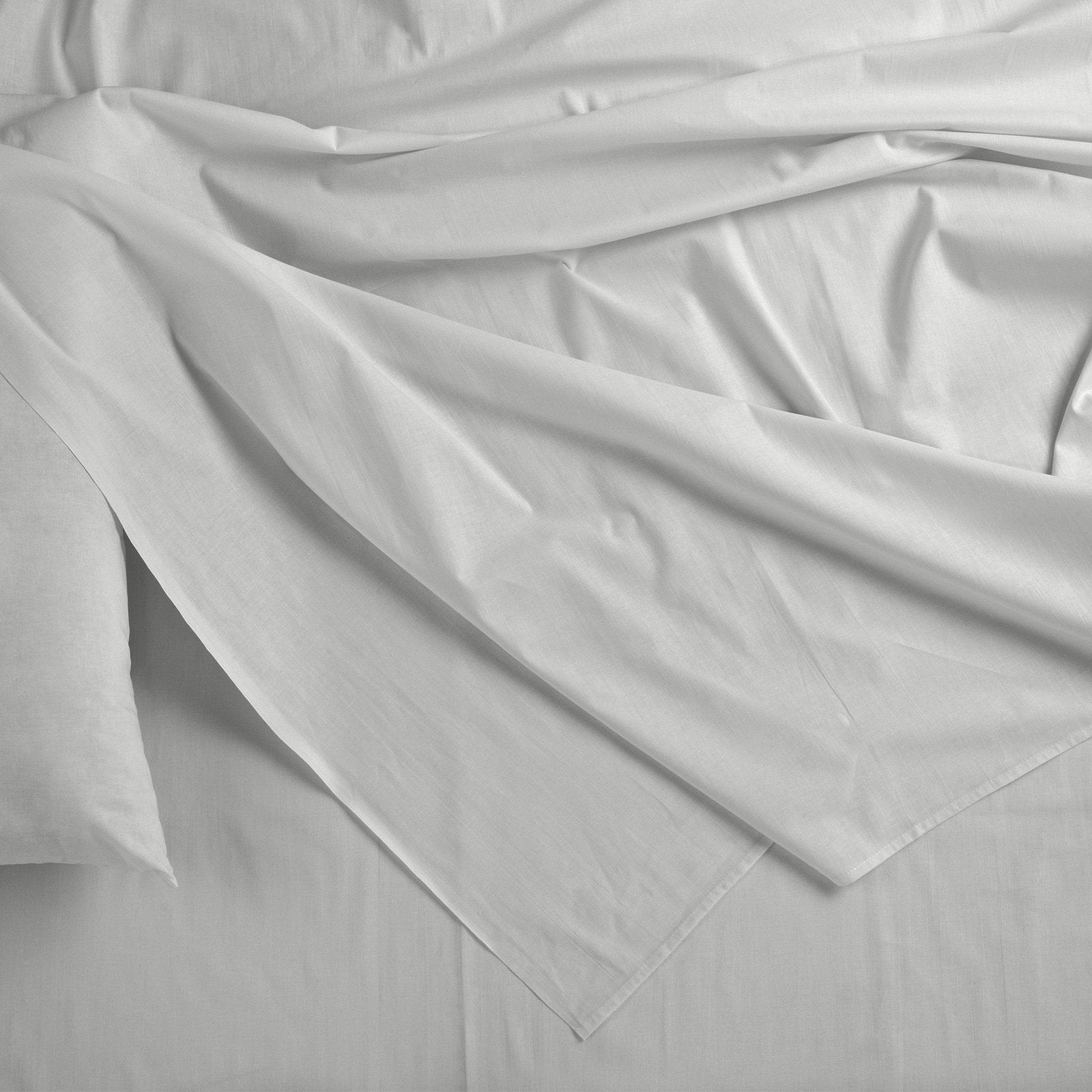 Royal Comfort Bamboo Blended Sheet & Pillowcases Set 1000TC Ultra Soft Bedding Queen White - Bedzy Australia