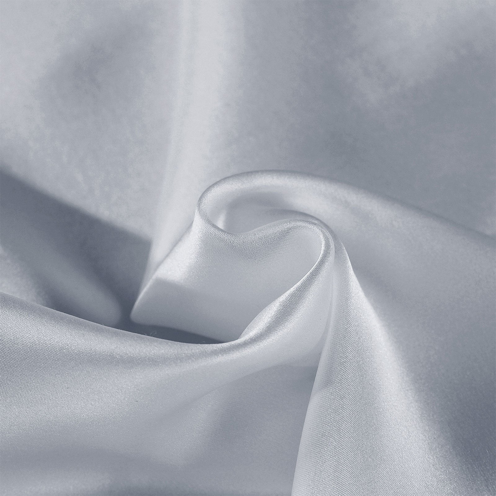 Royal Comfort Mulberry Soft Silk Hypoallergenic Pillowcase Twin Pack 51 x 76cm 51 x 76 cm Silver - Bedzy Australia